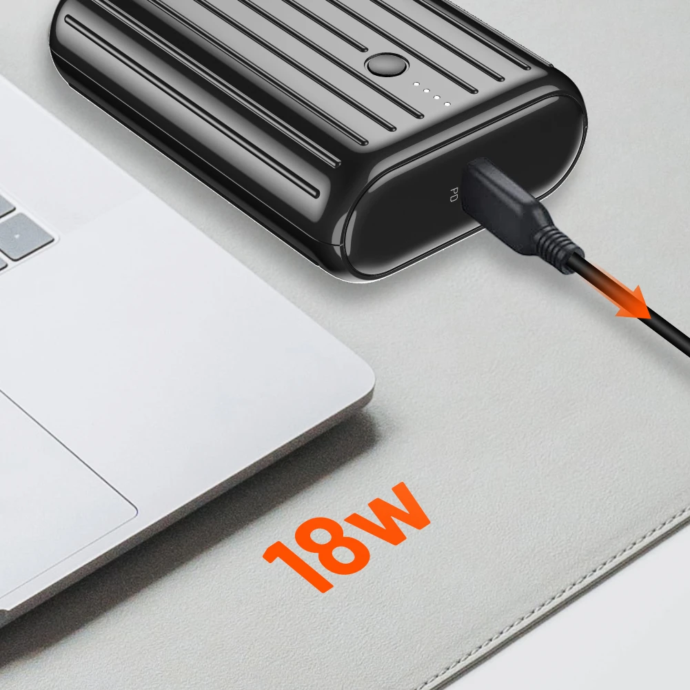 Porodo 10000mah Pd & Qc Luggage Power Banks Unique Design Quality Tested Intelligent Ic Over