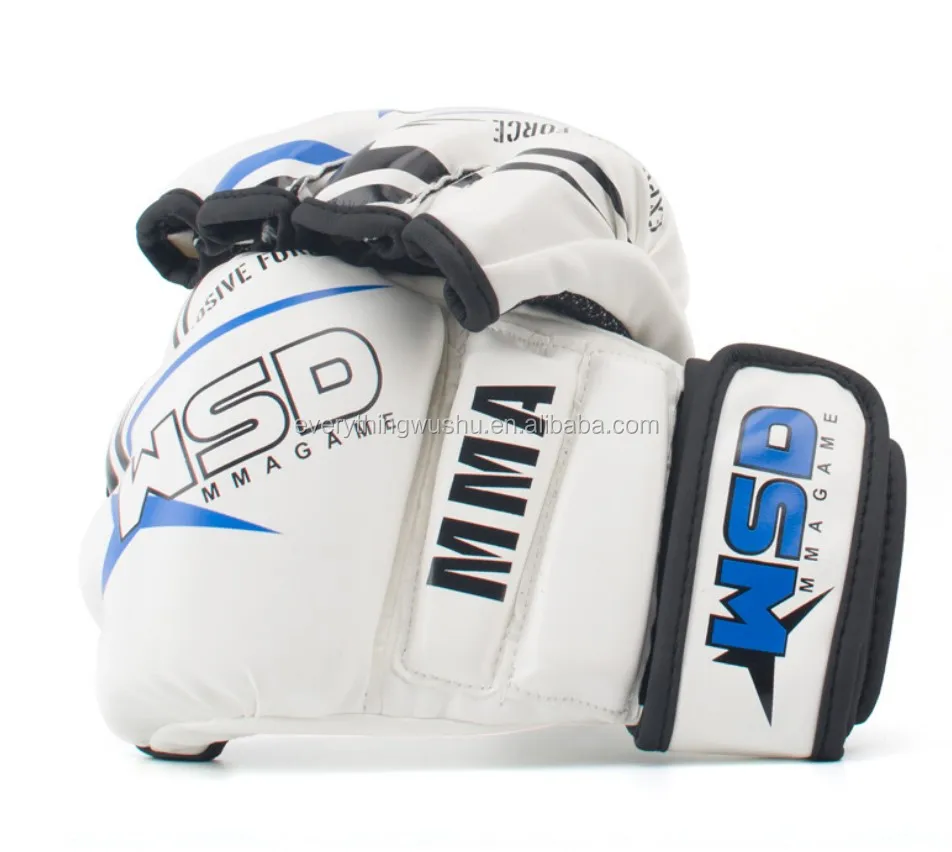 HIGH Quality Adults MMA Short Gloves Leather MMA Muay Thai Boxe De Luva Mitts Sanda Equipments