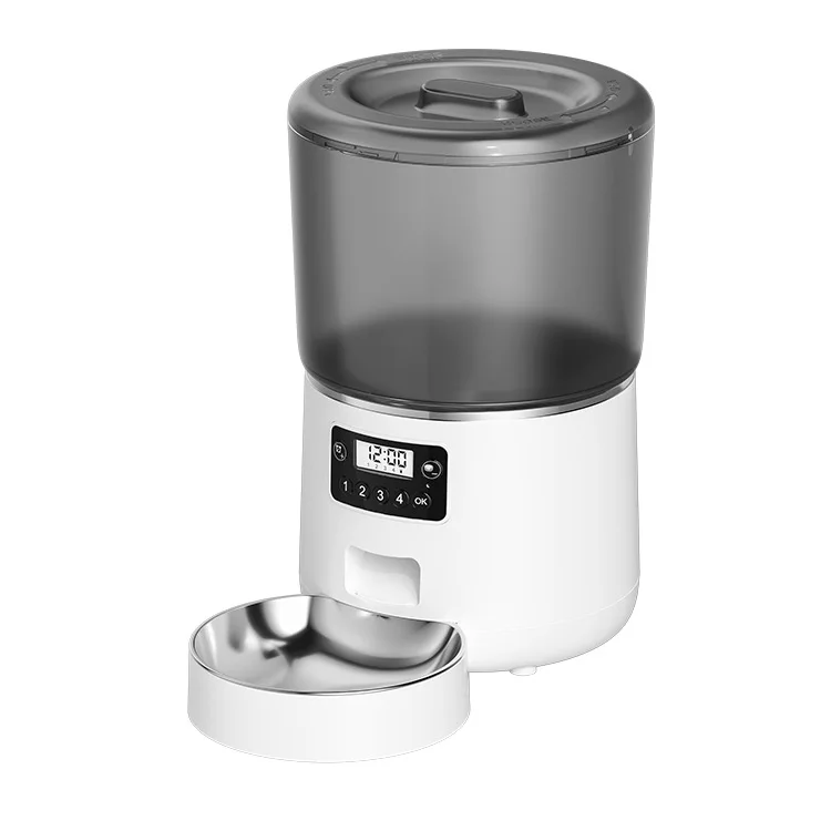 Smart Pet Feeder Remote Control Wifi Connection Cat Feeder Multifunction Feeder supplier