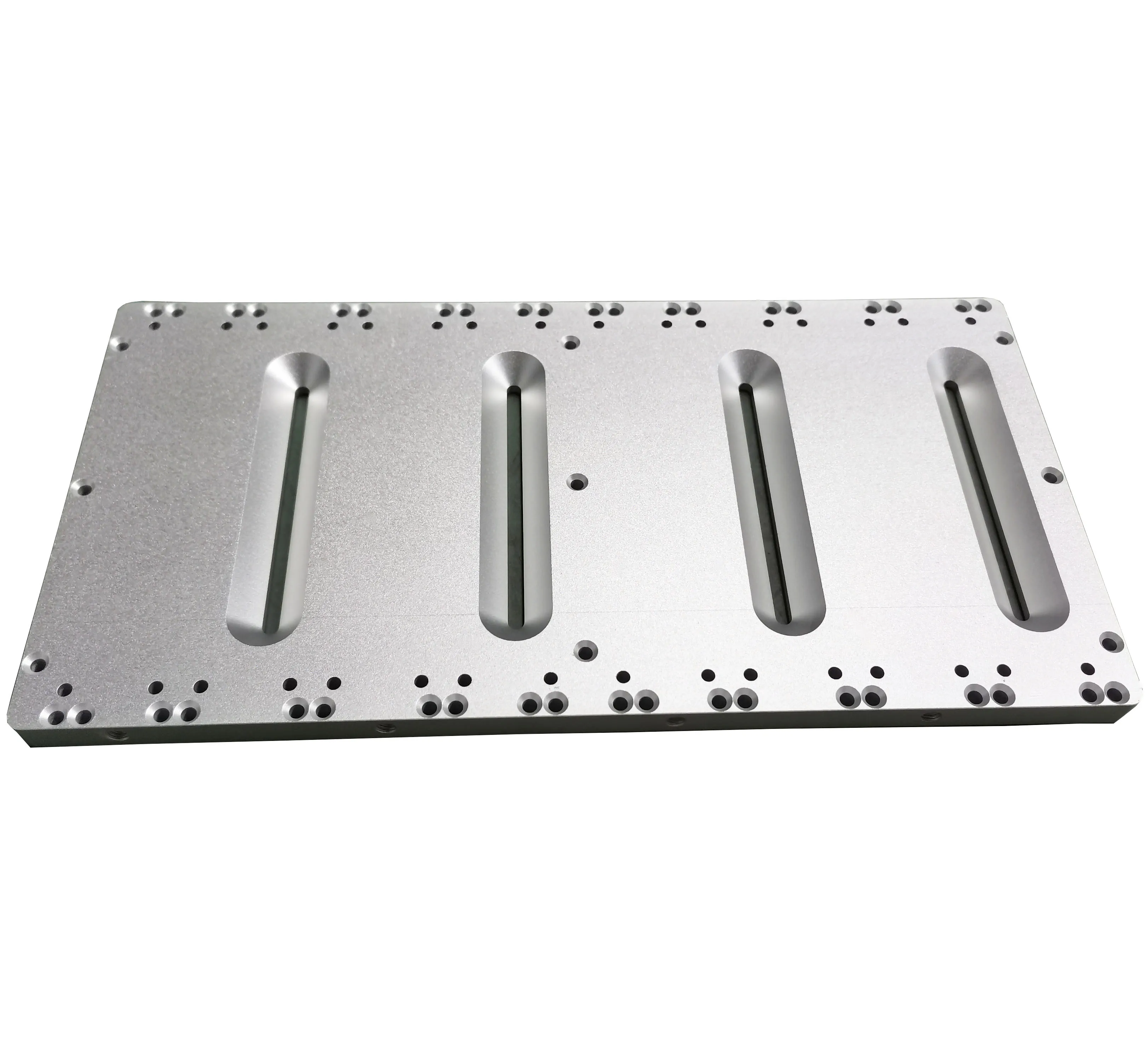 Sheet Metal Fabrication Flat Plate Cnc Milling Aluminum Natural