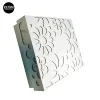 customized laser engraving flora pattern lift off rigid paper white cosmetic cleanser box