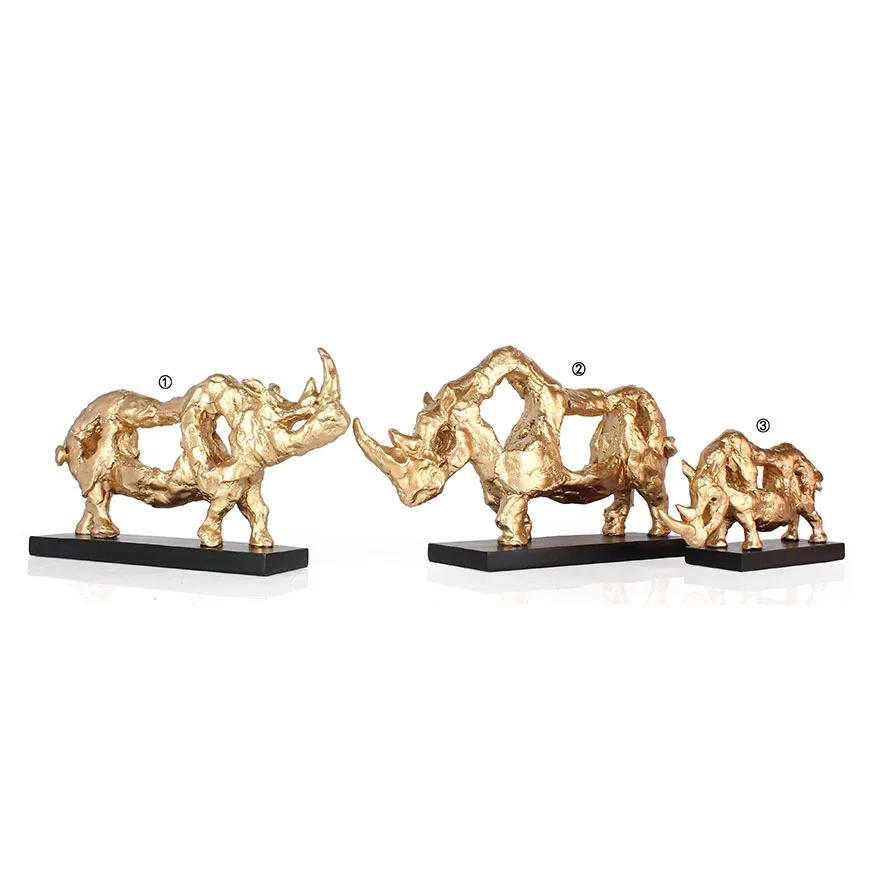 2021 handmade resin  gold camel sculpture home accessories resin animal decoration animal crafts manufacture