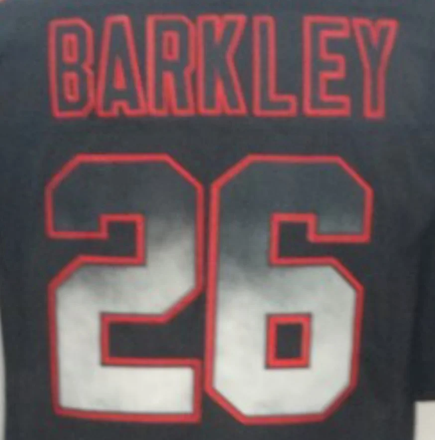 red saquon barkley jersey