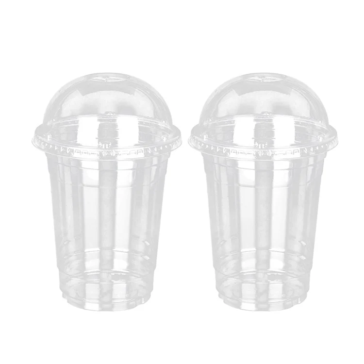 Bpa Free Coffee Drinking Cup Takeaway Clear Reusable Plastic Cup With