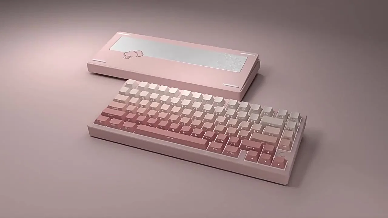 High Quality Personalized PBT Keycap Gradient 125 136 Key Gaming