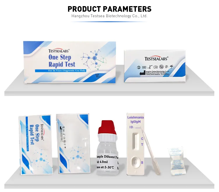 Testsealabs Variety complete Infectious Disease Test igm and igg antibody blood test leishmania iggigm rapid test