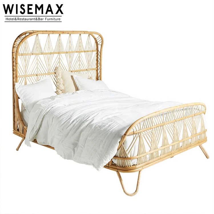 Venta al por mayor cabeceros de cama mimbre-Compre online los mejores