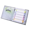 Custom Colourful Tabs Printing Paper Folder Folder Printing With Pen Storage
