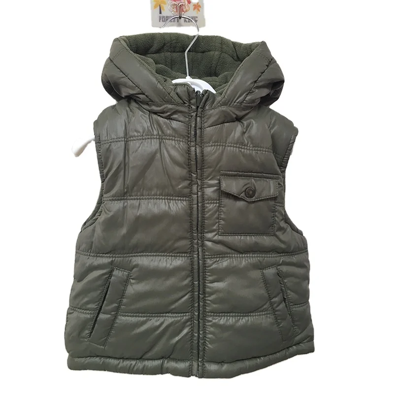 
Sedex Wholesale quality youth winter warm vest light filling waistcoat thickening 