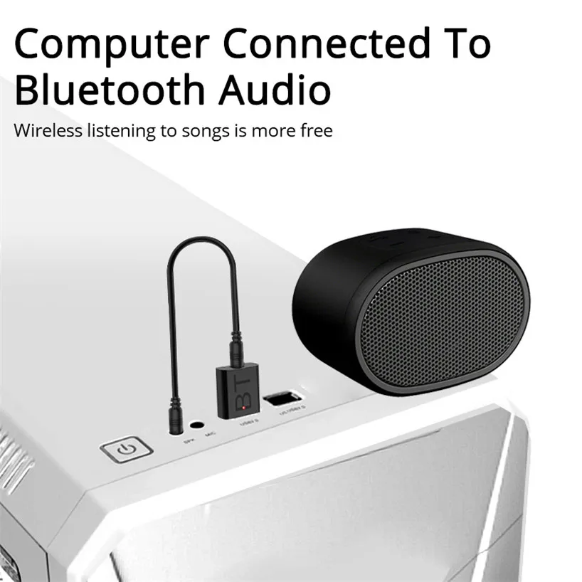 Bluetooth 5.0 Audio 2in1 Receiver Transmitter Mini Stereo Bluetooth Aux
