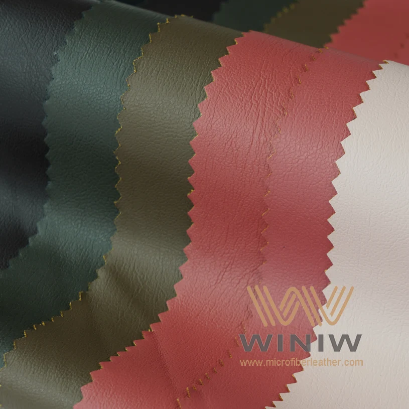 DMF Free PU Faux Leather Leatherette Fabric for Garments