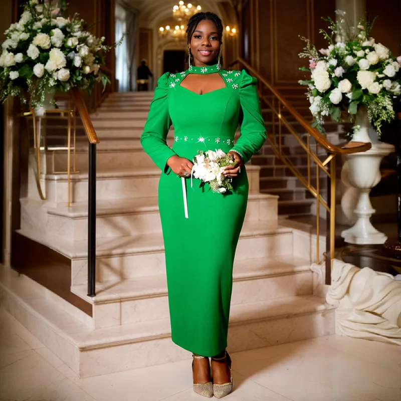 Wholesale elegant green dresses long bodycon dress long elegant dresses,3 Pieces Wholesale elegant green dresses long bodycon dress long elegant dresses,3 Pieces