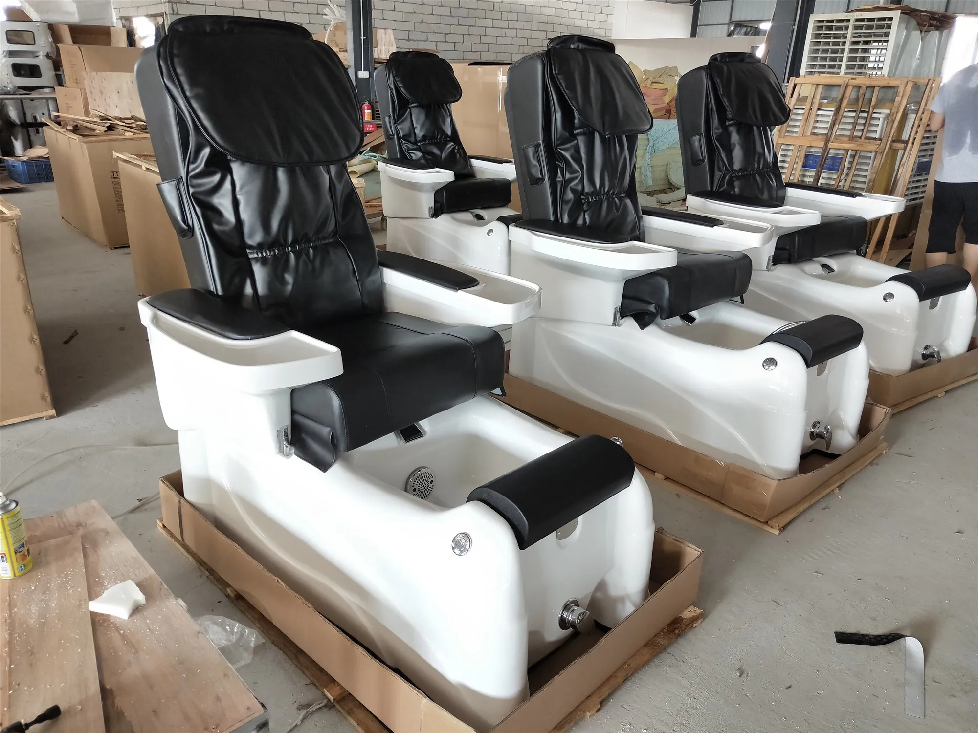 Luxury Pedicure Massage Spa Chair Remote Control Color Can Be