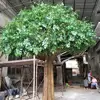 ST-BY63 artificial ficus tree branches banyan tree root whole look design tree artificial