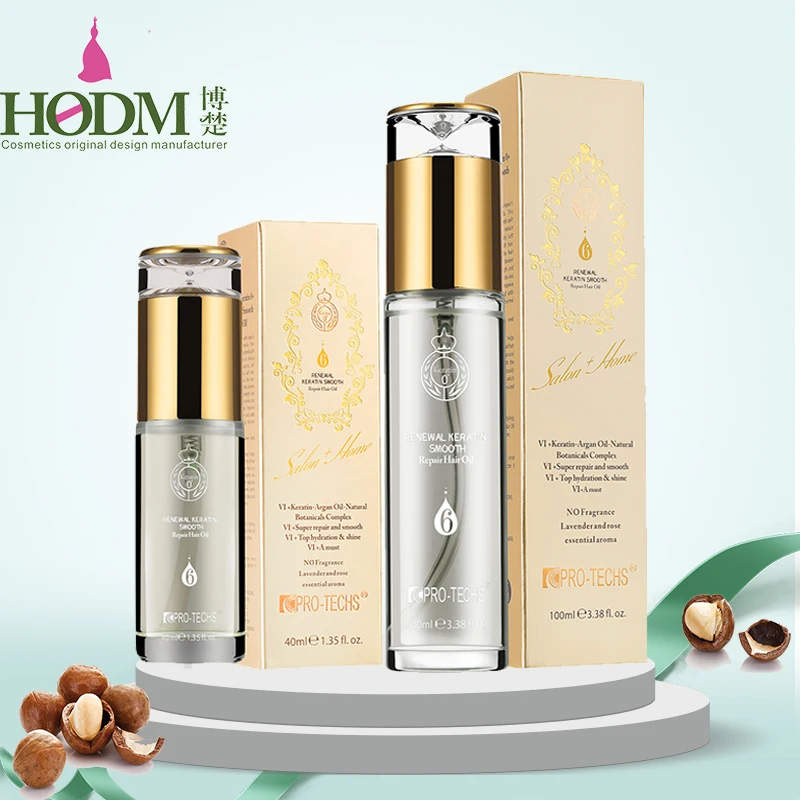hair shiny oil
