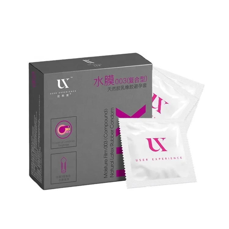 
Popular Ultra Thin Time Resistant Penis Non Latex Lubricated Condom 