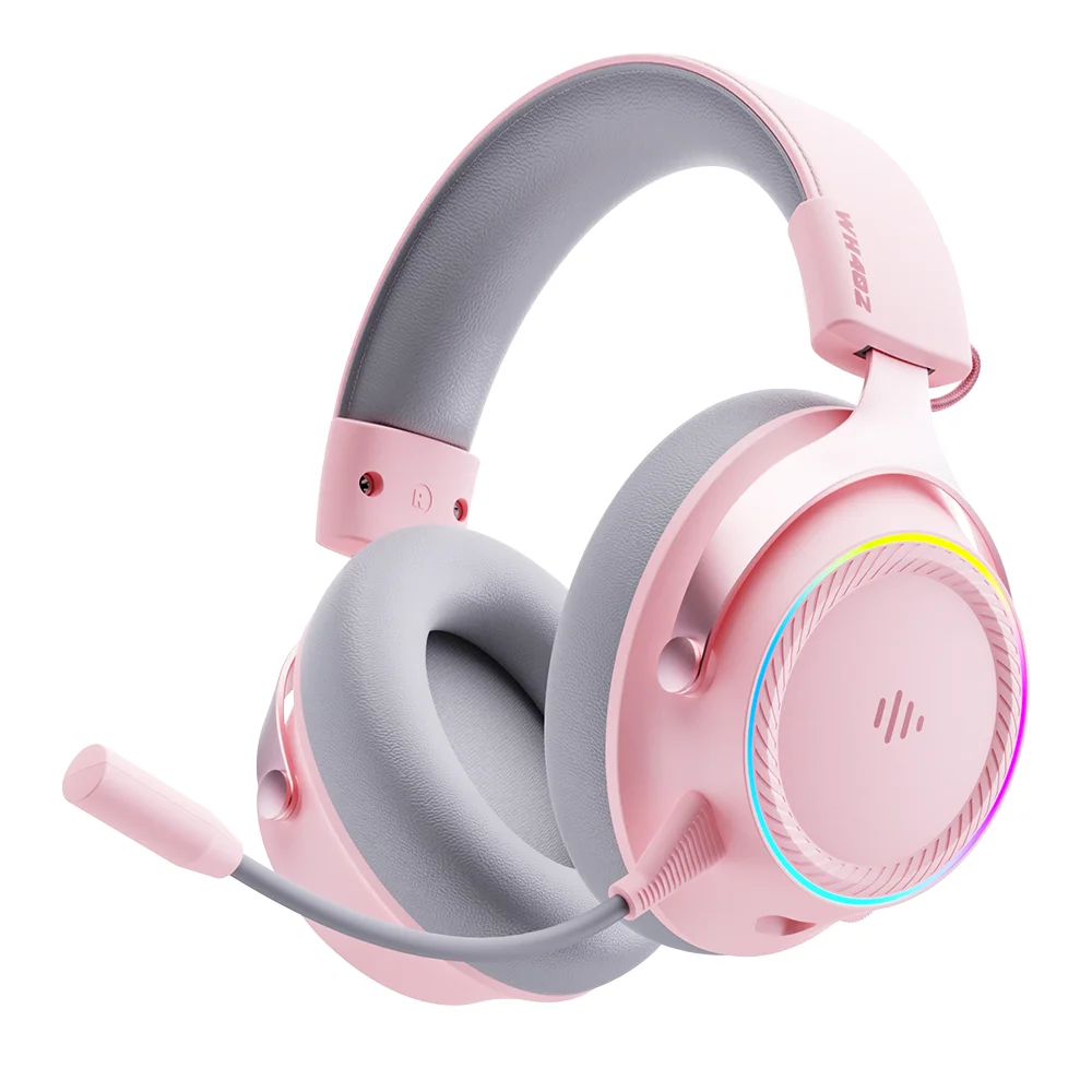 Close-up of cooling gel-infused earpads on a lightweight gaming headset