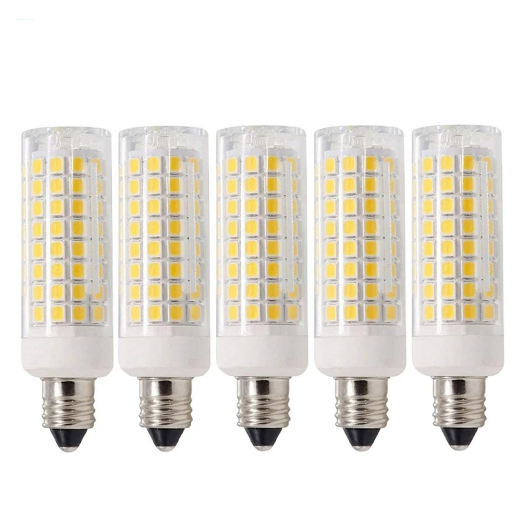dimmable LED E11 E12 E14 E17 BA15D G4 G9 GY6.35  10W light SMD2835-102 corn bulb 100-240V Dimming PC+ceranic lamp