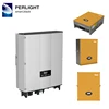 Perlight High Efficient 6KW 220V Single Phase On Grid Solar Energy Inverter for Solar System with Five Years Warranty