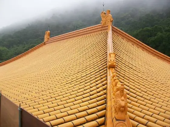 Chinese Classical Decorative Roof Ridge Tile Dragon Design - Buy ...