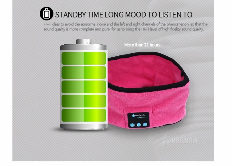 Musical Gym Soft Stereo Sound Headphones Fitness Music Bluetooth Headband