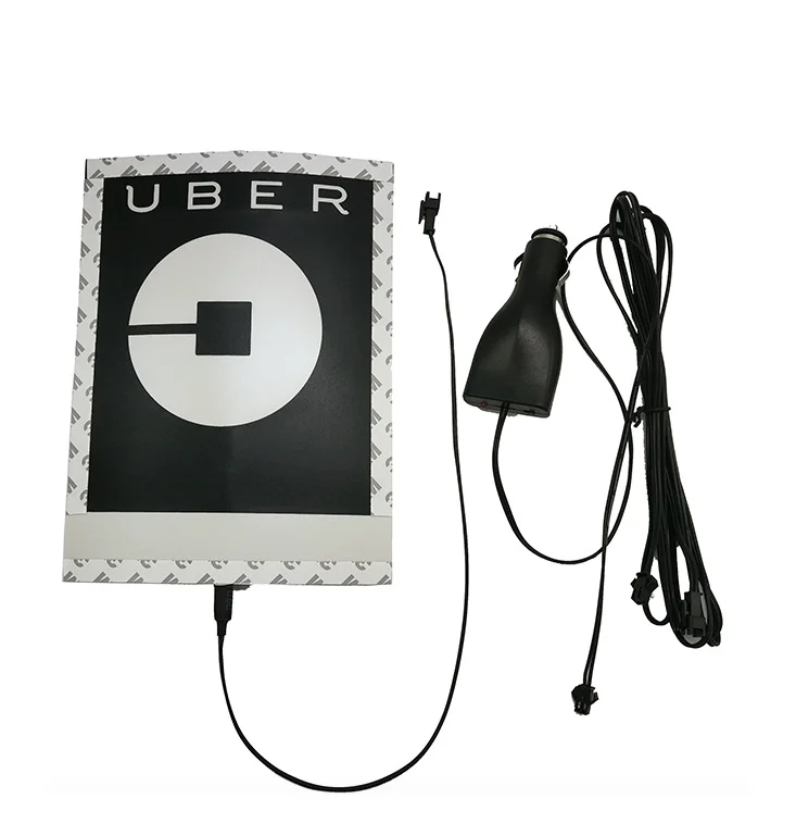 Logo Sign LED Flash Bright Glowing Light Sticker For US