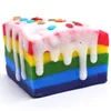 Wholesale Unicorns Birthday Cake Bubbly Frosting Sprinkle Bath Bomb Truffle Soap Handmade Bulk Bath Bubble Bar