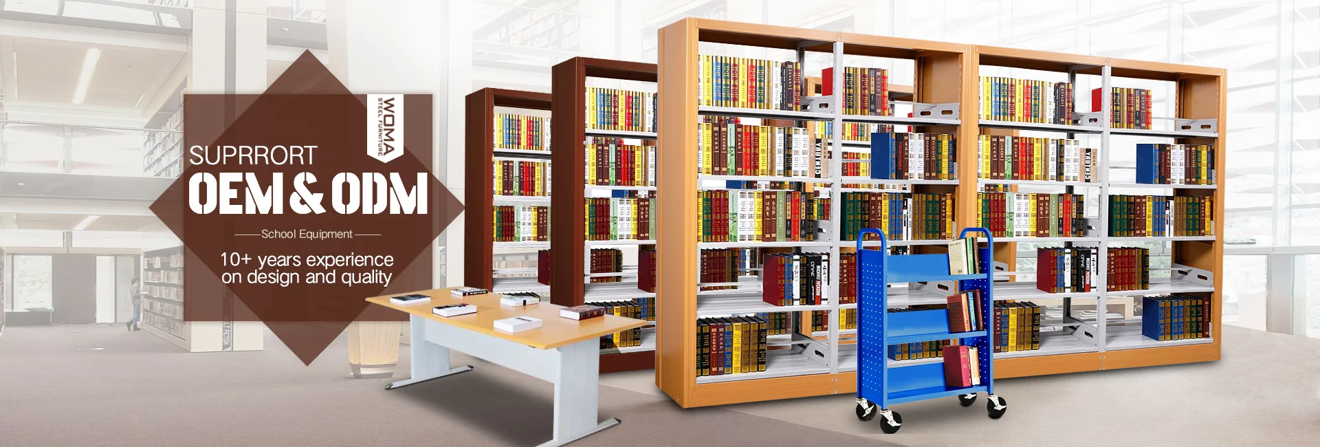 Portable Library Bookcase