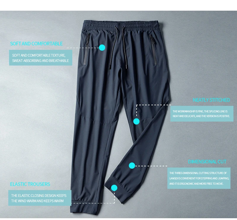 lightweight jogging bottoms