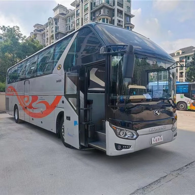 Cheap Price Used Bus 51 Seats Coach Buses Second Hand Rhd Lhd Kinglong ...