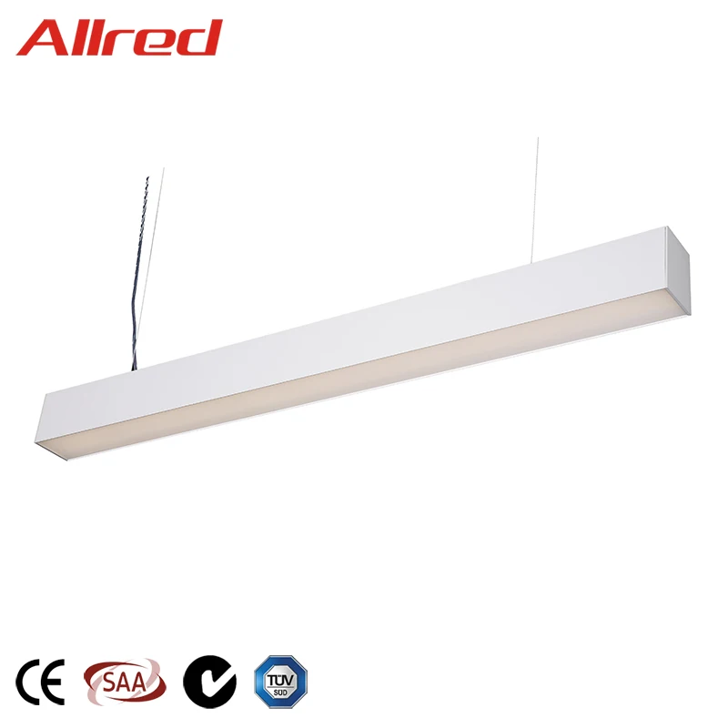 Brightest High Quality Modern 50W Indoor Lighting Linear LED Pendant Lamp