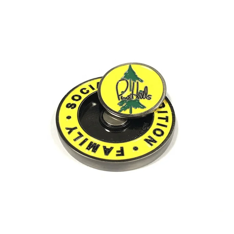 Wholesale Custom Poker Chip Ball Markers High Quality Metal Poker Chip