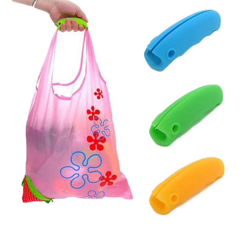 Silicone Rubber Grocery Shopping Bag Carrier Holder Handle Grip Handles