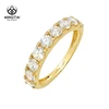 Round Cut latest gold ring designs wedding rings engagement 14k gold ring