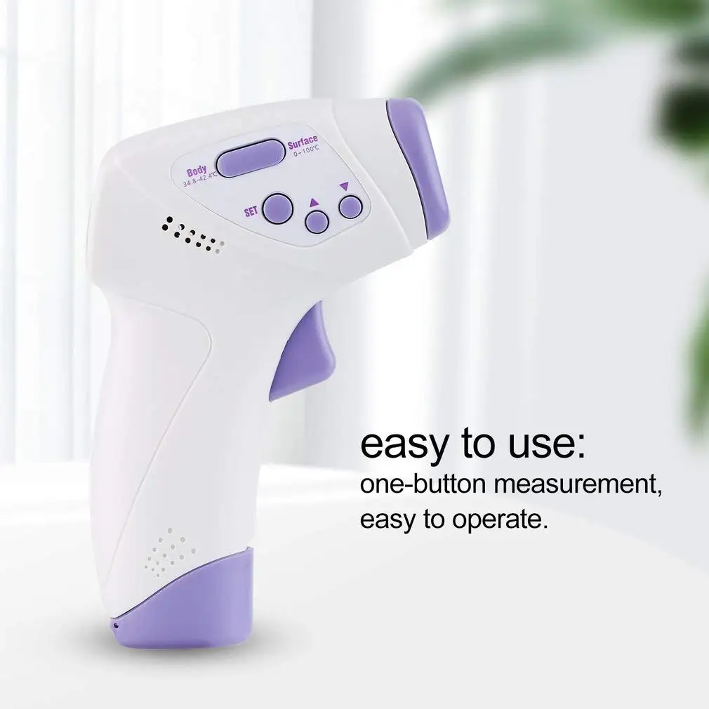 Forehead Thermometer Ear Infrared Thermometer for Adult Baby Kid, Accurate Fast Temperature Gun, Non-Contact Measurement - KingCare | KingCare.net