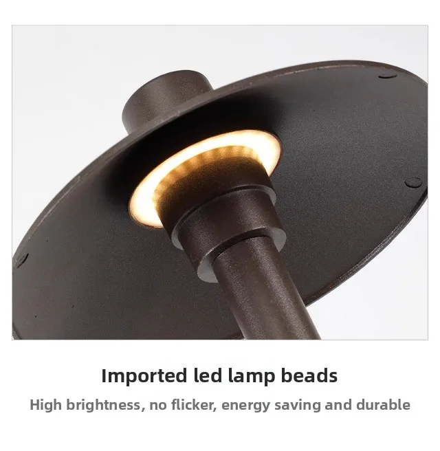 product led low voltage lawn lights brass led bollard garden light with brass thread stake-13