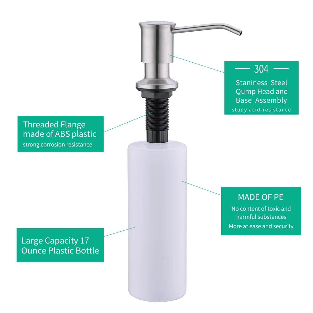 Matte Black Stainless Steel Hand Kitchen Soap Dispenser Buy Soap