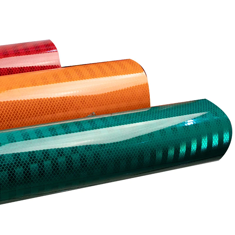3Hao Engineering Grade EGP Micro Prism Tearable Printable Reflective Tape Sheeting with PMMA/PVC Materials manufacture