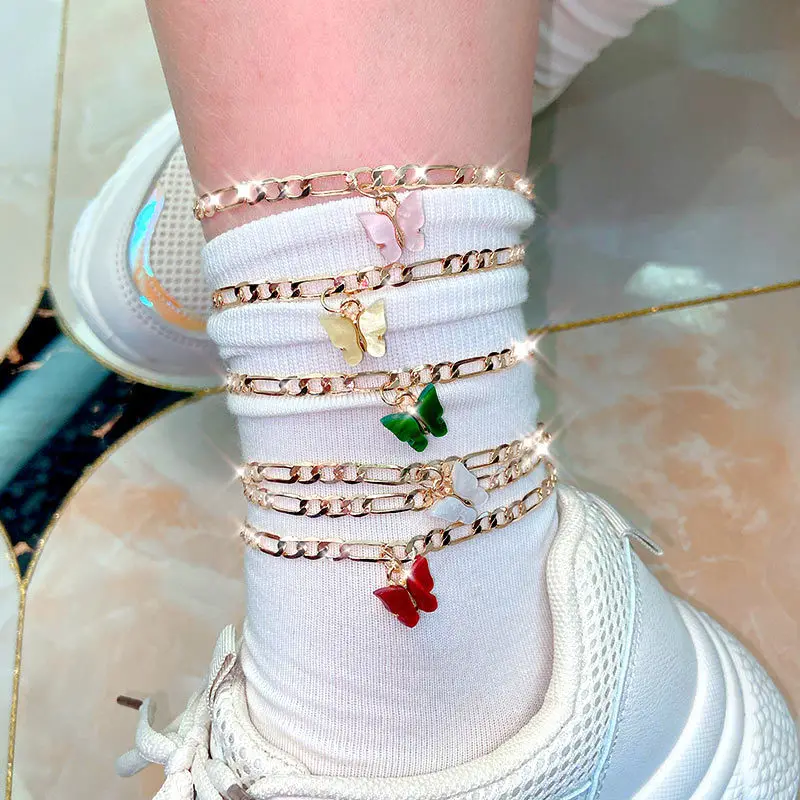 Download 9s4u Wholesale Double Layered Link Chain Anklets Acrylic Butterfly Ankle Bracelets Buy Ankle Bracelets Butterfly Ankle Butterfly Ankle Bracelets Product On Alibaba Com