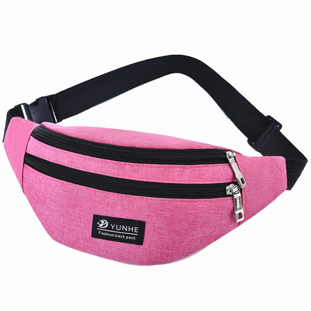 Outdoor Bum Bags 600D Polyester Running Waist Bag Wholesales Hiking Fanny Pack Camping Cute Smart Waist Packs