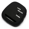 Side Button Silicone Car Key Cover For Toyota Wish Remote Key