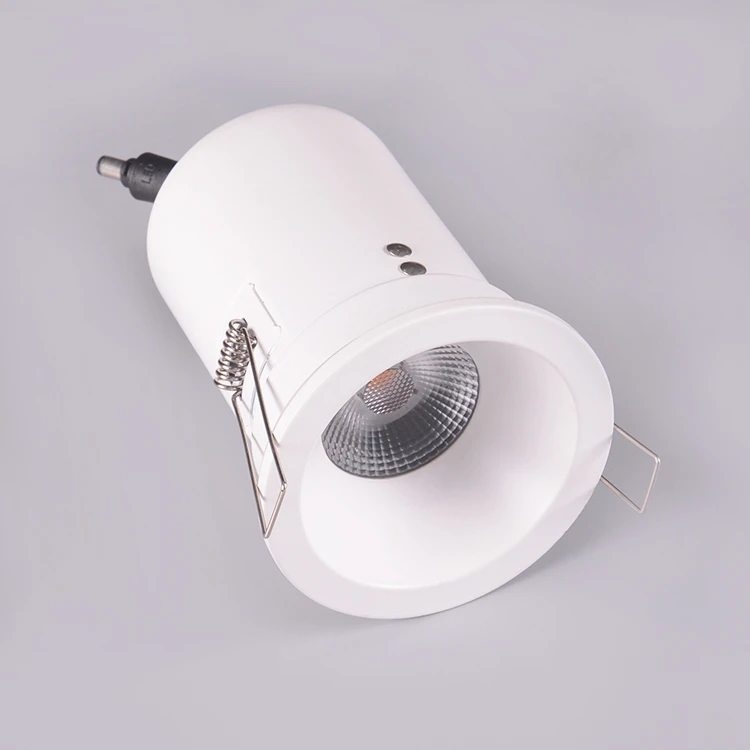 High Quality Recessed Bathroom Waterproof Downlight Ip65 Ceiling Led Fixed Fire Rated Cob Spot Light