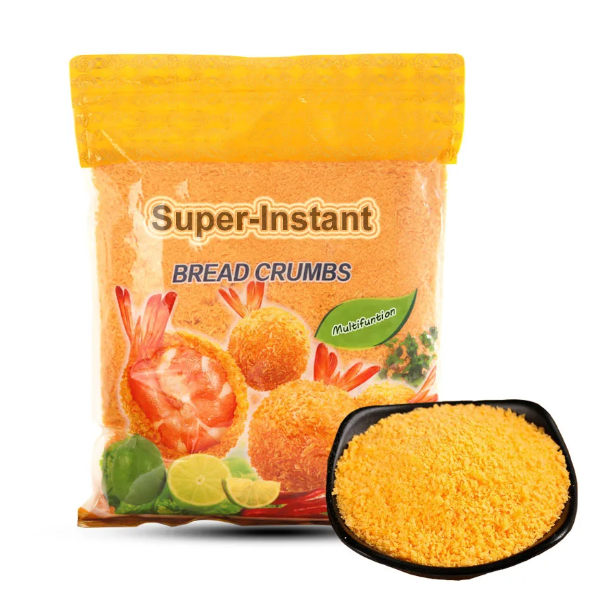 Wholesale Food Products Breadcrumbs 1kg Golden Bread Crumbs With Low
