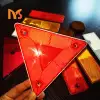 Wholesale reflective plastic triangle warning sign for car vehicle
