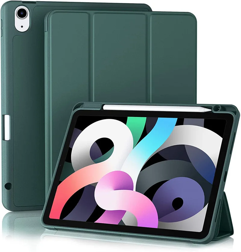 product trifold leather tablet  case for ipad air 11 and 13 inch-31