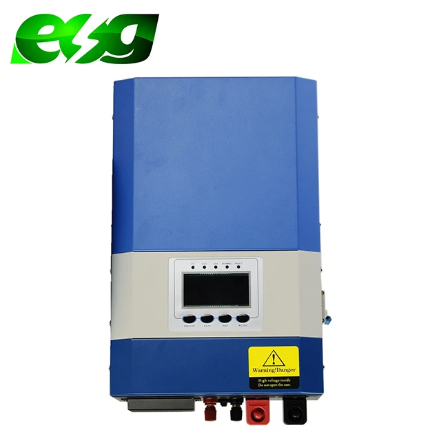 Pure sine wave hybrid solar power inverter with mppt solar charger controller 1500w