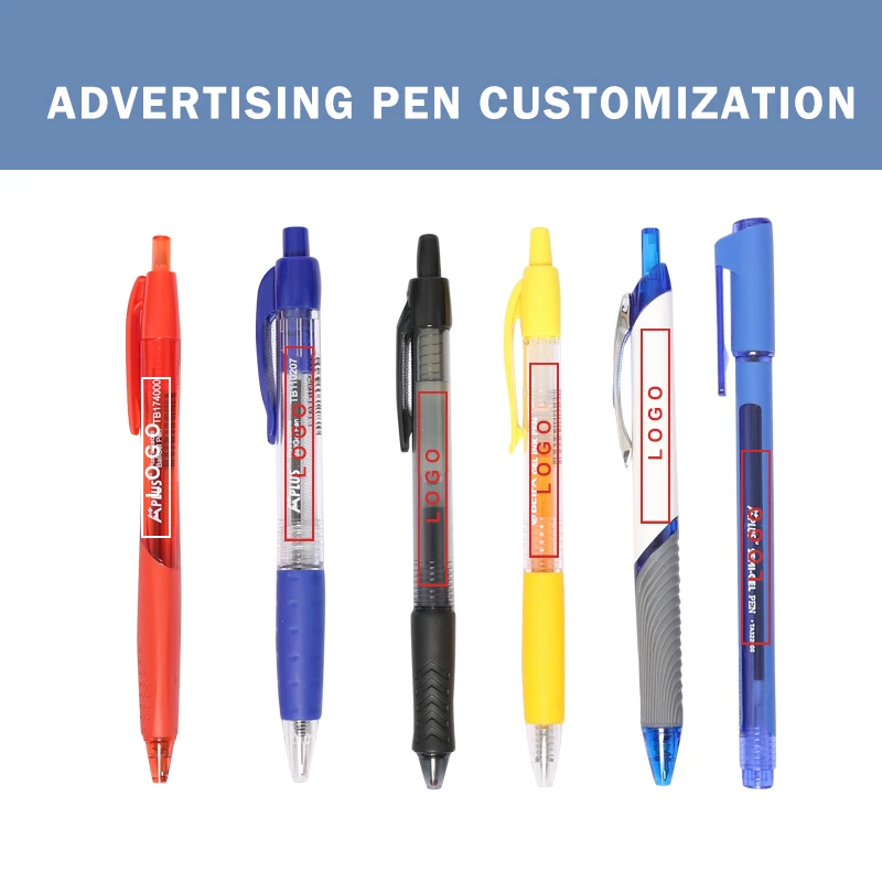 
Luxury Promotional With Logo Customized Advertising Ballpoint Pen Engraving Personalized Gift plastic metal Ball Pen 