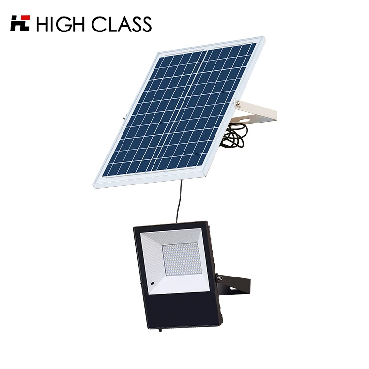 HIGH CLASS New design hot sale brightest ip65 waterproof outdoor 60watt 120watt 200watt solar led flood light