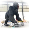 Realistic big size king kong sculpture animatronic king kong model for sale