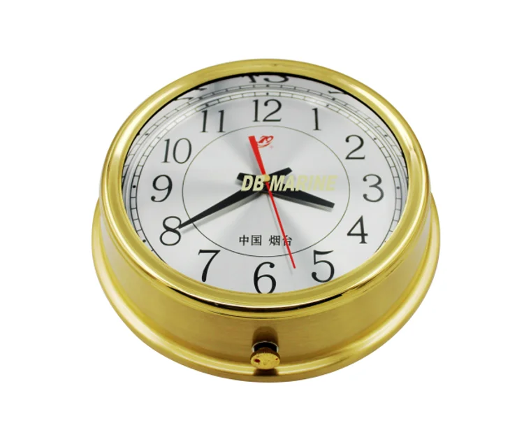 Marine Clocks With Ccs,Impa 370204,Brass Case Quartz Clock - Buy Marine ...
